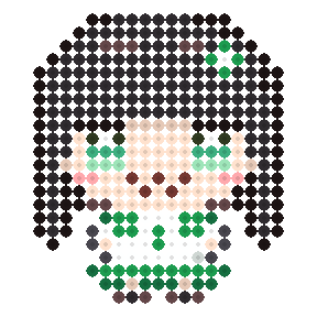 緑のセーラー(まめちび)