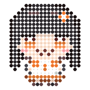オレンジのセーラー(まめちび)