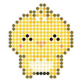 黄担のひよこ(ちょうネクタイ)