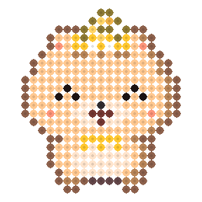 黄担のハムスター(ちょうネクタイ)