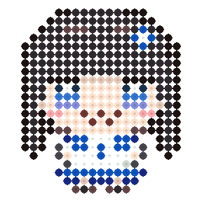 青のセーラー(まめちび)