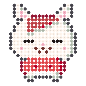 赤担のねこ（パーカー）