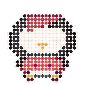 赤担のペンギン(パーカー)