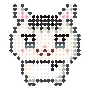 黒のスカーフねこ(推しアニマル)